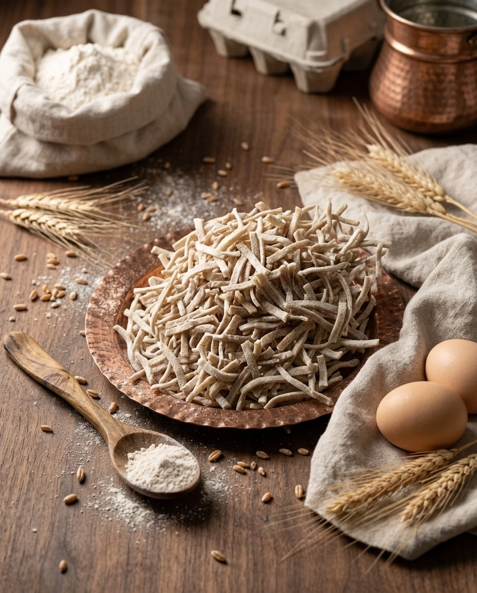 1 Kg. Tam Doğal Siyez Eriştesi