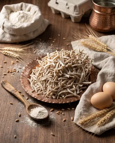 1 Kg. Tam Doğal Siyez Eriştesi