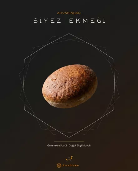 %100 Katkısız Eksi Mayalı Siyez Ekmegi